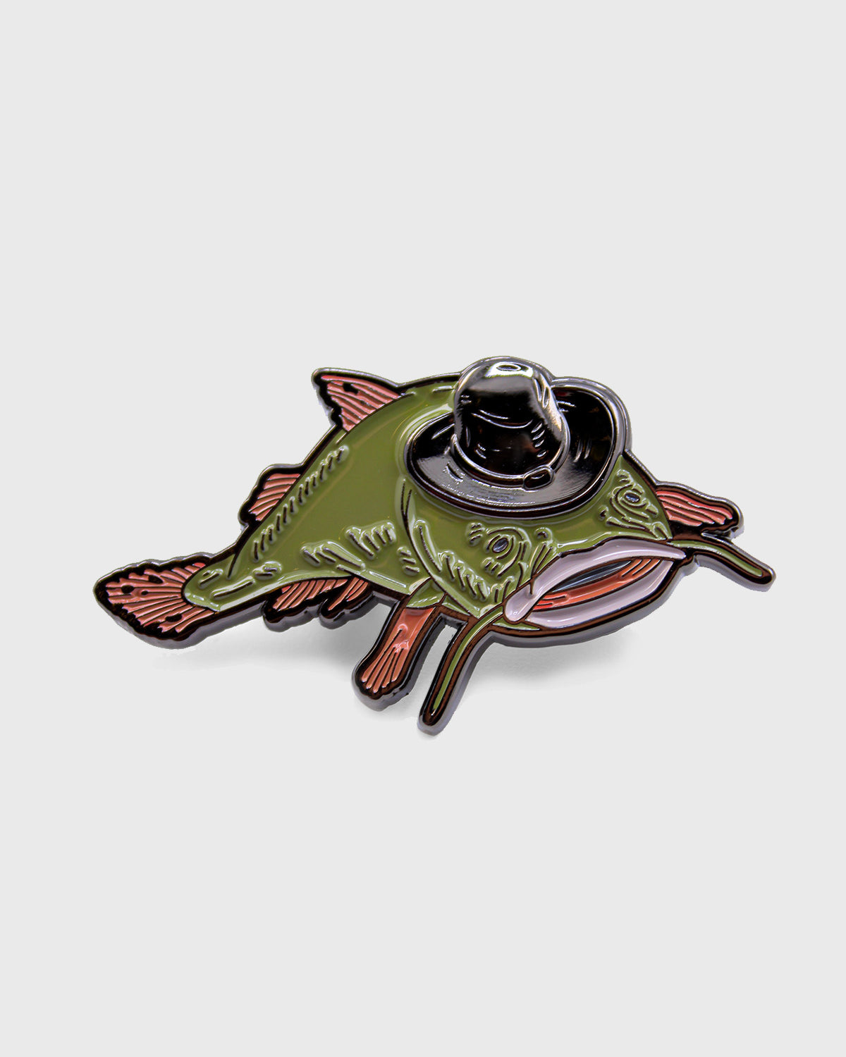 Hatfish Metal Pin