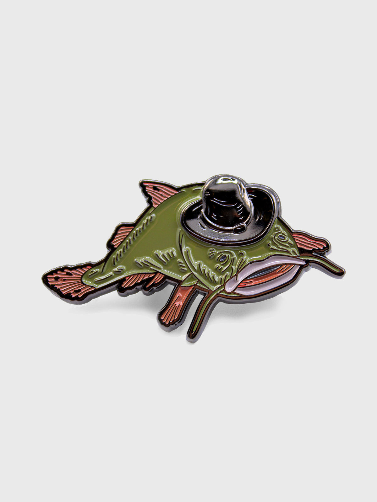 Hatfish Spilla in metallo